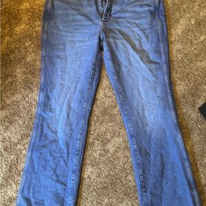 Wrangler Blue Flare Wide Leg Jeans
